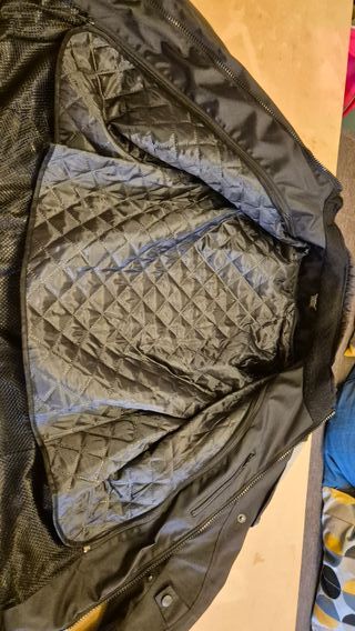 Chaqueta Moto Talla M/L Negra