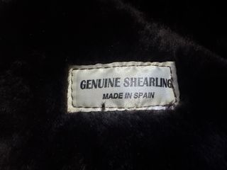 Abrigo de piel marrón