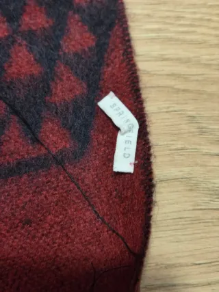 Bufanda con estampado étnico