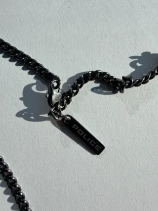 Collana Police originale con piastrina