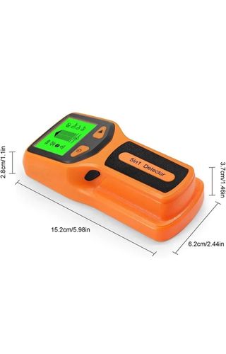 Detector de Pared 5 en 1 | Madera, Metal, Cables..