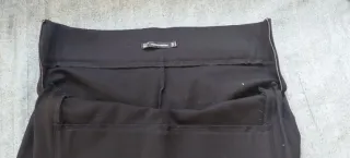 Leggings Zara Negros con Cremallera