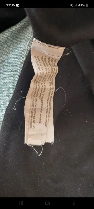 Leggings Zara Negros con Cremallera