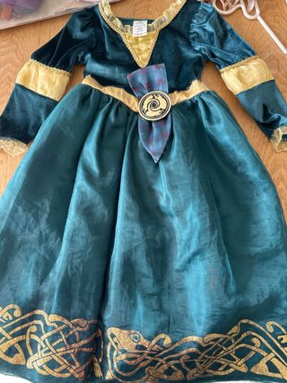 Disfraz Mérida Talla 5-6 Años