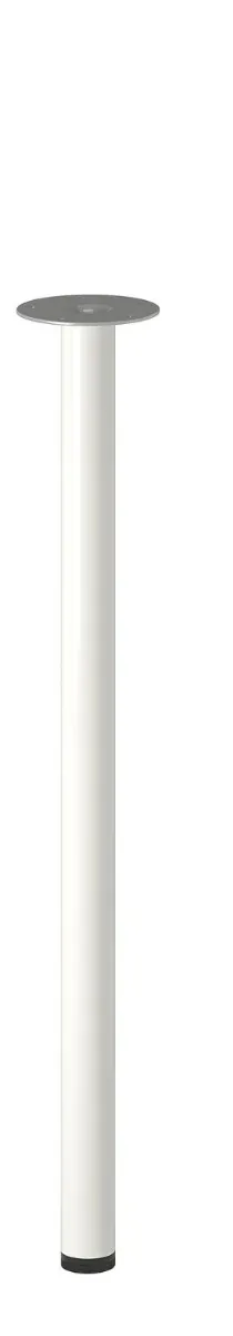 Patas escritorio metal blanco. Modelo ADILS Ikea