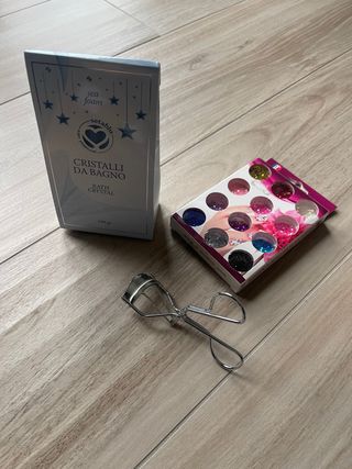 Set Glitter Unghie, Piegaciglia e Sali da Bagno