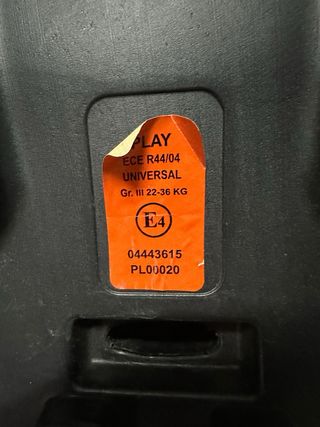 Alzador coche niños