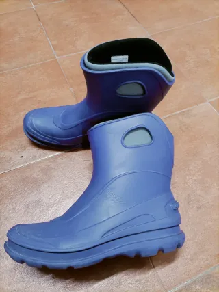 Botas de nieve/descanso azules