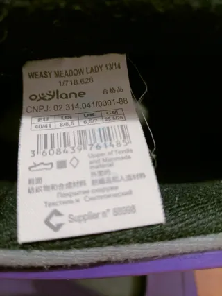 Botas de nieve/descanso azules