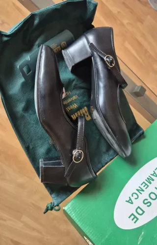 Zapatos Flamenca Ramirez Negros