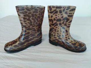 Botas de agua para niña talla 31