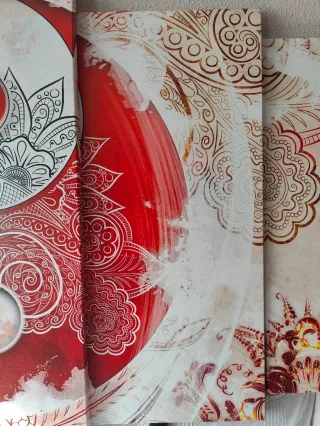 Cuadro Yin Yang 5 piezas | Arte Zen moderno