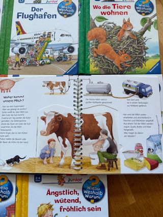 Libros infantiles didácticos en alemán