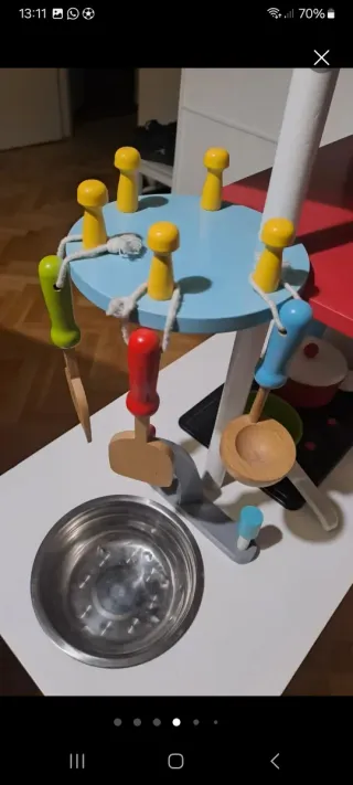 Cocina de madera Miyo para niños