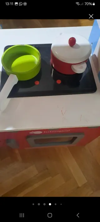 Cocina de madera Miyo para niños