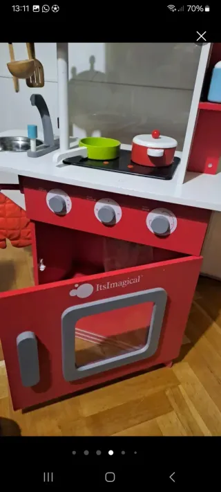 Cocina de madera Miyo para niños