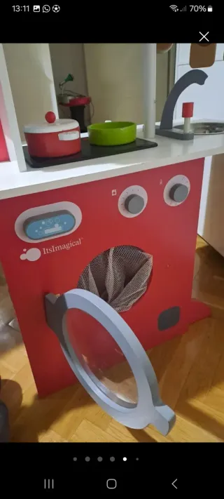 Cocina de madera Miyo para niños