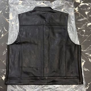 Chaleco de cuero para moto Talla XL
