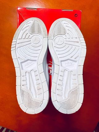 NIKE AIR JORDAN 1 ELEVATE LOW WHITE - PIEL
