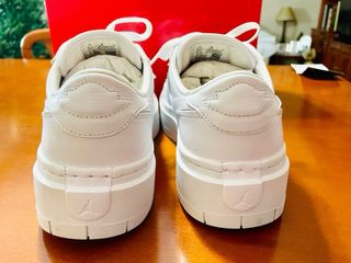 NIKE AIR JORDAN 1 ELEVATE LOW WHITE - PIEL