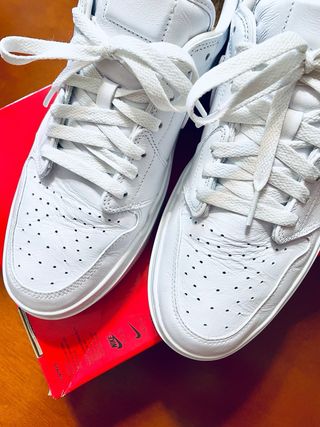 NIKE AIR JORDAN 1 ELEVATE LOW WHITE - PIEL