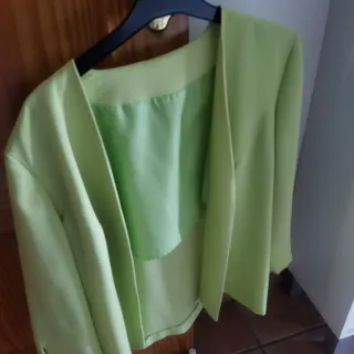 Chaqueta de entretiempo mujer verde