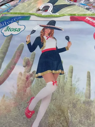 Disfraz fresa talla única