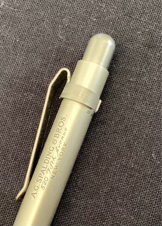 Bolígrafo A.G. Spalding & Bros. Aluminio