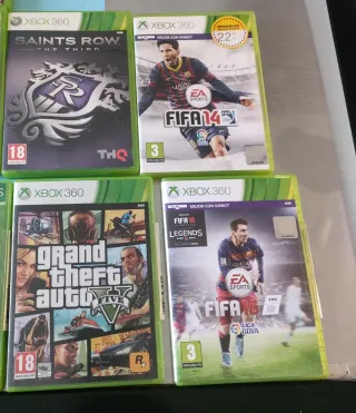 Lote Juegos Xbox 360