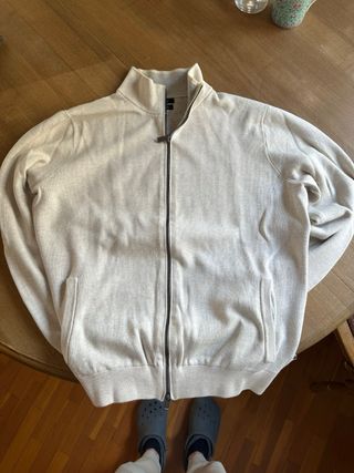 Jersey Massimo Dutti Algodón Cremallera.