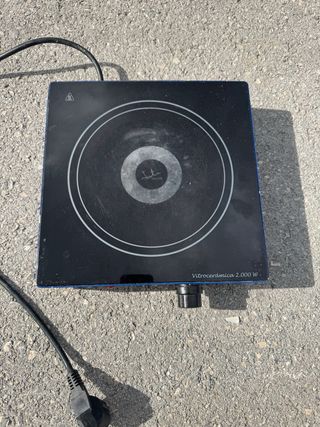 Vitrocerámica Portátil 2000W