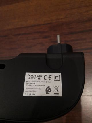 Calefactor Taurus Alpatec Negro