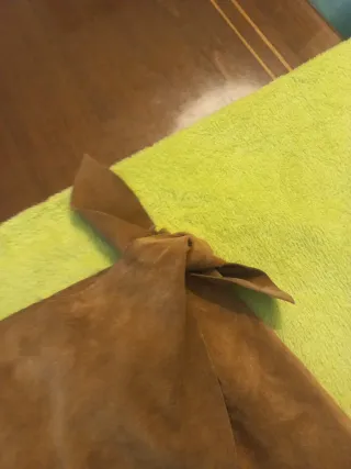 Falda ante caramelo años 90