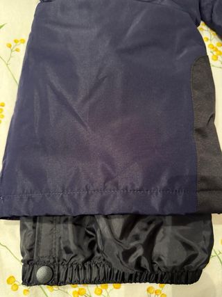 Pantalón esquí azul con tirantes T 8-10