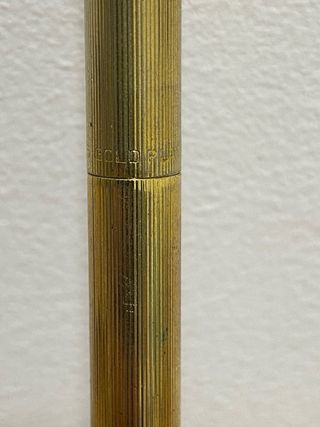 Bolígrafo Gold 18k Clásico Dorado en Estuche cross