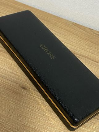 Bolígrafo Gold 18k Clásico Dorado en Estuche cross