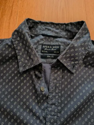 Camisa Sfera azul Talla M