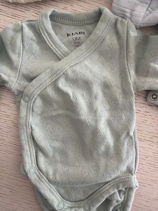 Lote bodys bebé niño
