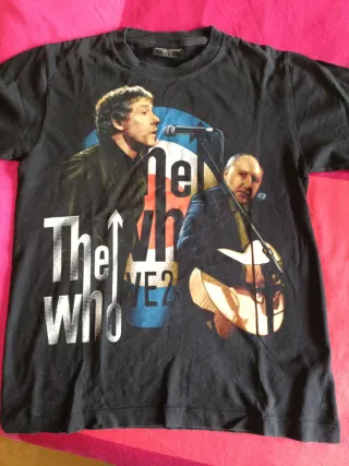 Camisetas Manga Corta Metallica y The Who