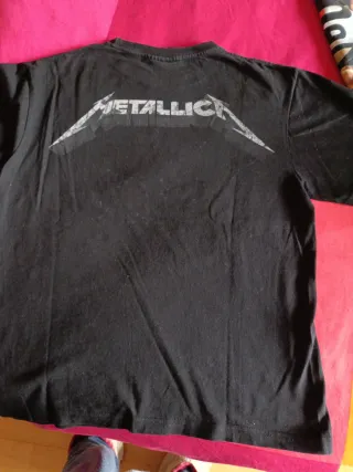 Camisetas Manga Corta Metallica y The Who