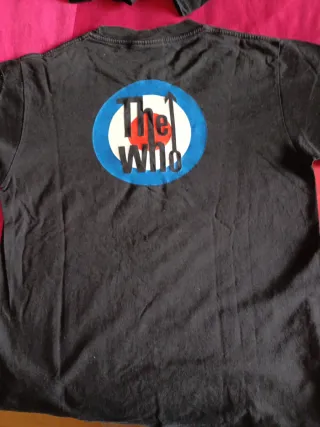 Camisetas Manga Corta Metallica y The Who