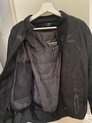 Chaqueta Moto Seventy Mujer Negra T/M