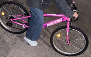 Bicicleta Neon Rosa