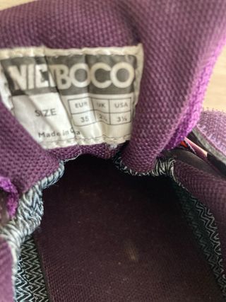 Zapatillas montaña NICOBOCO Talla 35