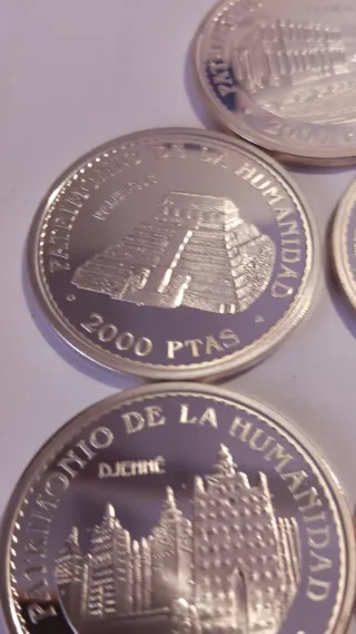 Monedas Juan Carlos I Serie Unesco 1996