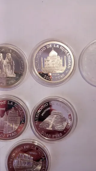 Monedas Juan Carlos I Serie Unesco 1996