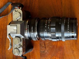 PENTACON 2.8/135mm 15 palas Monster Bokeh