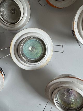 Lote 10 Focos Empotrables Orientables