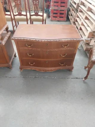 Conjunto Muebles Madera Marrón Vintage OFERTAAAAAA