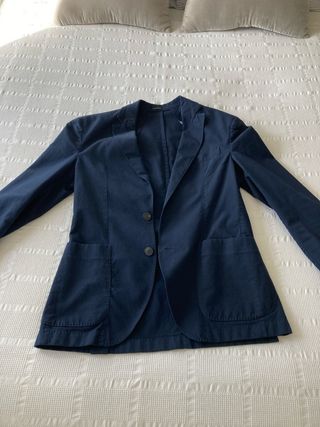 Americana Massimo Dutti Azul Talla 46